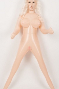 Кукла Cum Swallowing надувная, 3D лицо, волосы