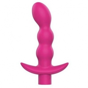Стимулятор анальный Sweet Toys с вибрацией, розовый