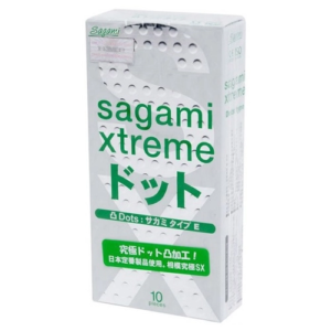 Презервативы Sagami Xtreme Type E, точечно-ребристые, 3 шт. 