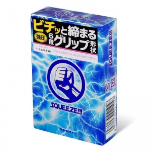 Презервативы Sagami Squeeze, без накопителя, 5 шт. 