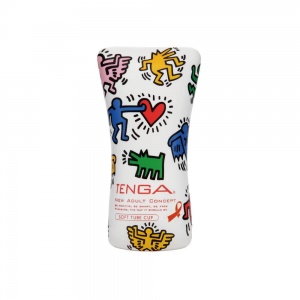 Мастурбатор Tenga&Keith Haring Soft Case Cup