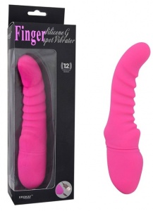 Вибромассажер Finger Silicone G-spot, фиолетовый