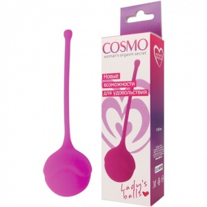 Шарик вагинальный Cosmo, розовый