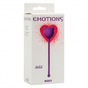 Шарик вагинальный Emotion Roxy, фиолетовый