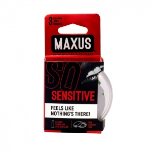 Презервативы Maxus Ultra Thin ультратонкие, 3 шт, 1 уп.