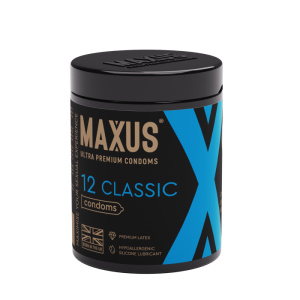 Презервативы Maxus Classic классические, 12 шт, 1 уп.