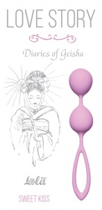 Шарики вагинальные Love Story Diares of Geisha, розовый