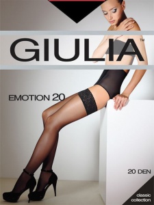 Чулки Giulia Emotion 20, разм. 3/4, черный