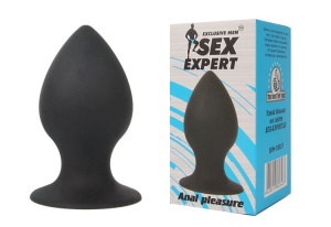 Стимулятор анальный Sex Expert 70х42, черный