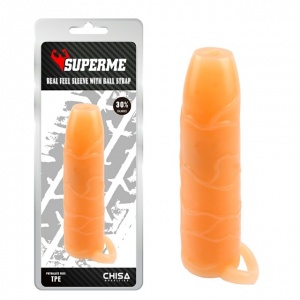 Насадка на пенис Superme, телесный