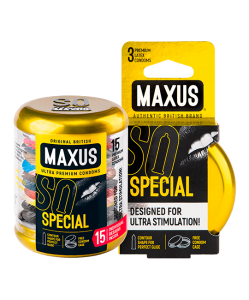 Презервативы Maxus Special точечно-ребр., 15 шт, 1 уп.
