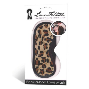 Маска на глаза Lux Fetish, леопард