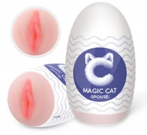 Мастурбатор Magic Cat Spouse, soft-силикон, многоразовый
