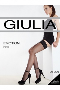 Чулки Giulia Emotion Rete, разм. 3/4, легкий загар