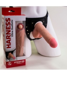 Страпон с трусиками Harness 160х40 мм, Киберкожа