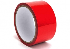 Скотч для фиксации Sticky Tape Red, красный