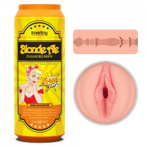 Мастурбатор LoveToy Blonde Ale в банке