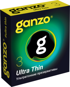 Презервативы Ganzo Ultra thin ультратонкие, 3 шт