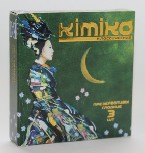 Презервативы Kimiko классические гладкие, 3 шт, 1 уп.