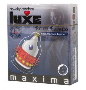 Презерватив Luxe Maxima Королевский экспресс 1 шт.